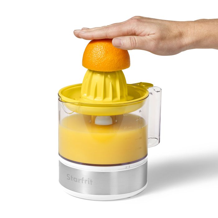 Electric Citrus Juicer Machine – 2 Cone Sizes, Quiet Motor, BPA-Free, Easy to Clean