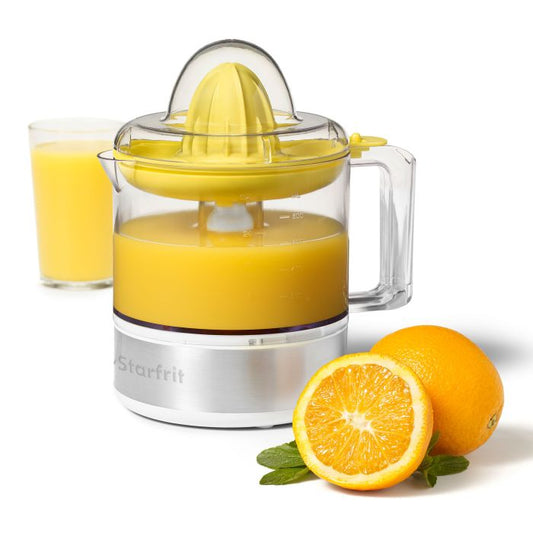 Electric Citrus Juicer Machine – 2 Cone Sizes, Quiet Motor, BPA-Free, Easy to Clean