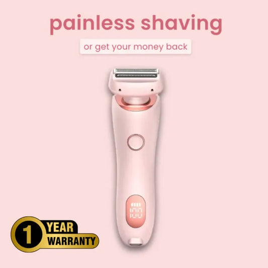 Go Lady Electric Shaver – Painless Hair Removal for Women, Portable & Rechargeable