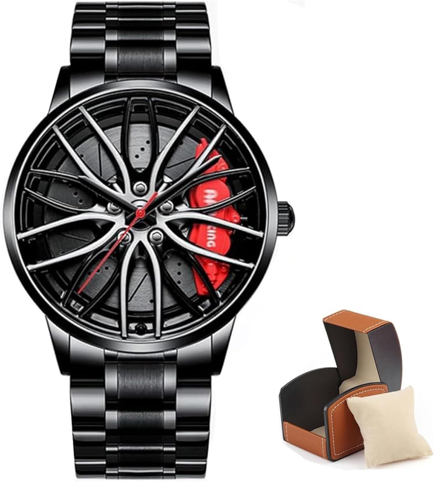 Unique Auto Rim Design Sport Watch