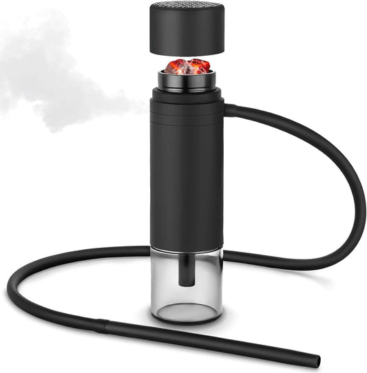 Compact & Stylish Travel Hookah for On-the-Go Smoking