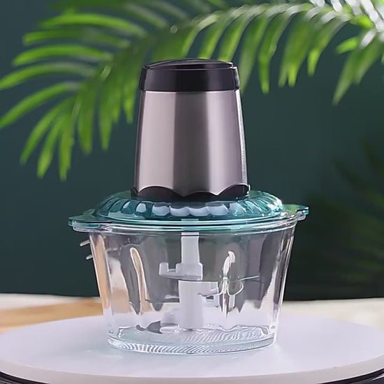Multifunction Food Processor & Chopper – Electric Vegetable Cutter, Slicer & Grinder
