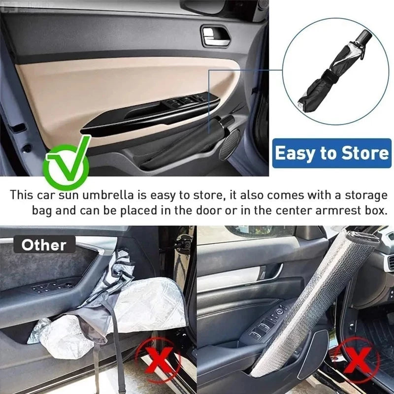 Car Windshield Sunshade Umbrella
