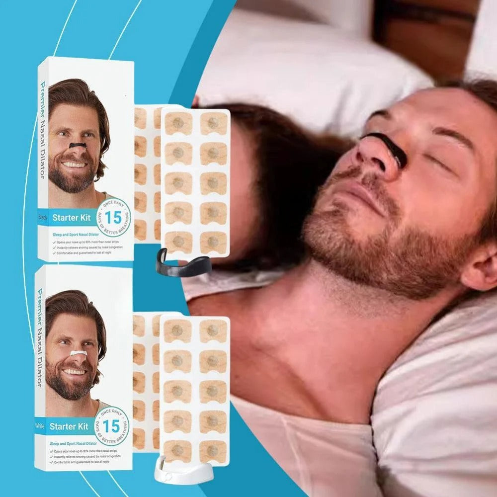 Anti-Snoring Nose Patch – Natural Snore Relief Strip for Better Sleep & Easy Breathing