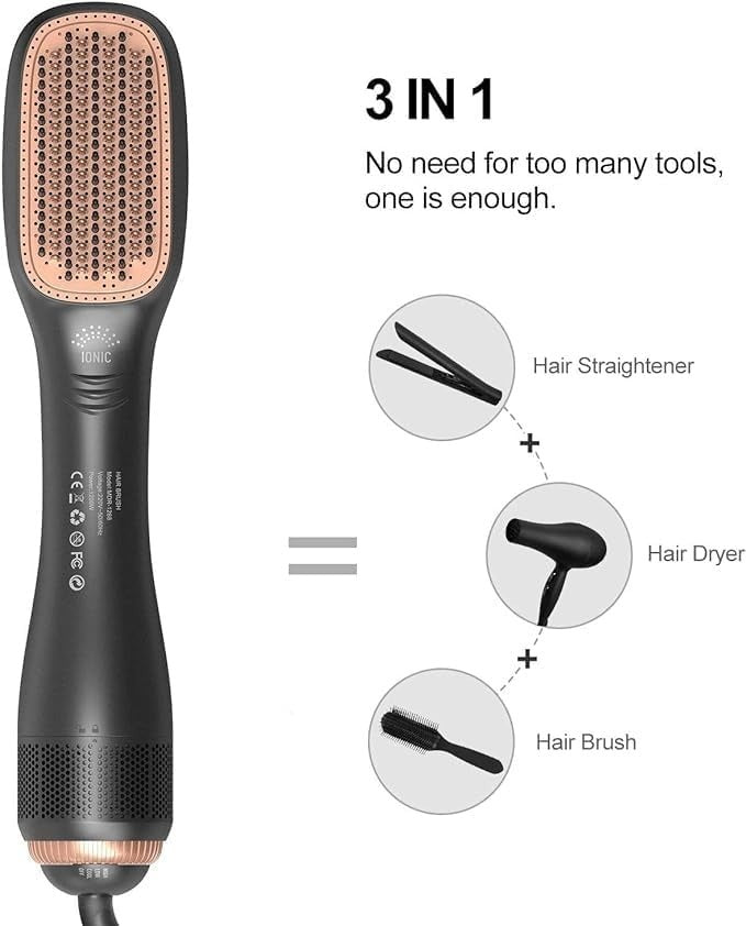 2 in 1 Joy Professional Hair Dryer & Styler – Fast Drying with Styling Attachment