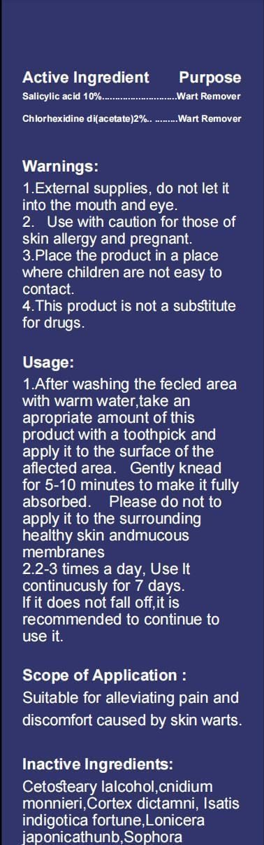 Fast-Acting Warts Remover Ointment – Natural & Painless Wart Treatment