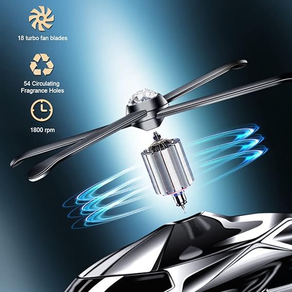 Helicopter-Shaped Car Air Freshener