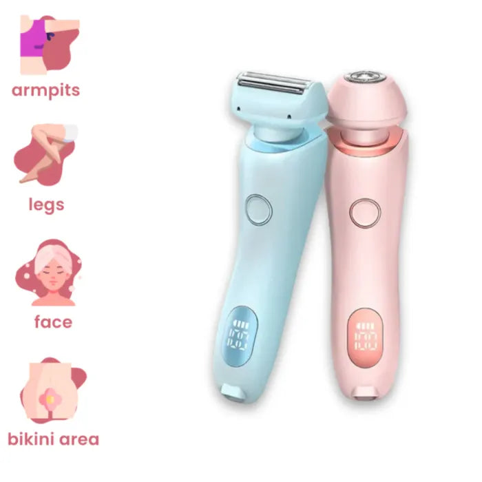Go Lady Electric Shaver – Painless Hair Removal for Women, Portable & Rechargeable