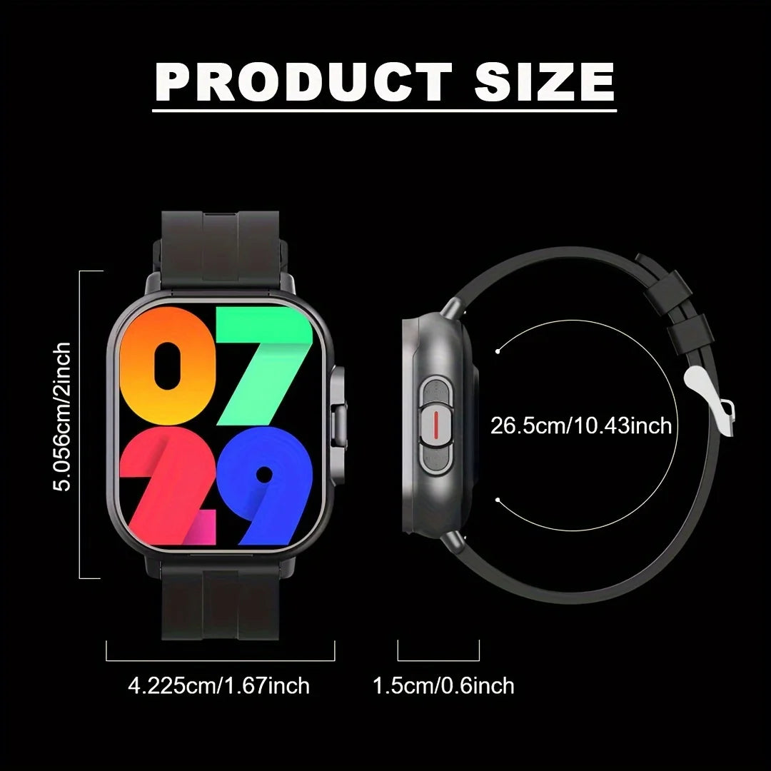 Smartwatch with Wireless Earbuds – 2-in-1 Bluetooth Smart Watch & Earbuds Combo