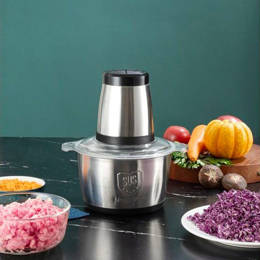 Multifunction Food Processor & Chopper – Electric Vegetable Cutter, Slicer & Grinder